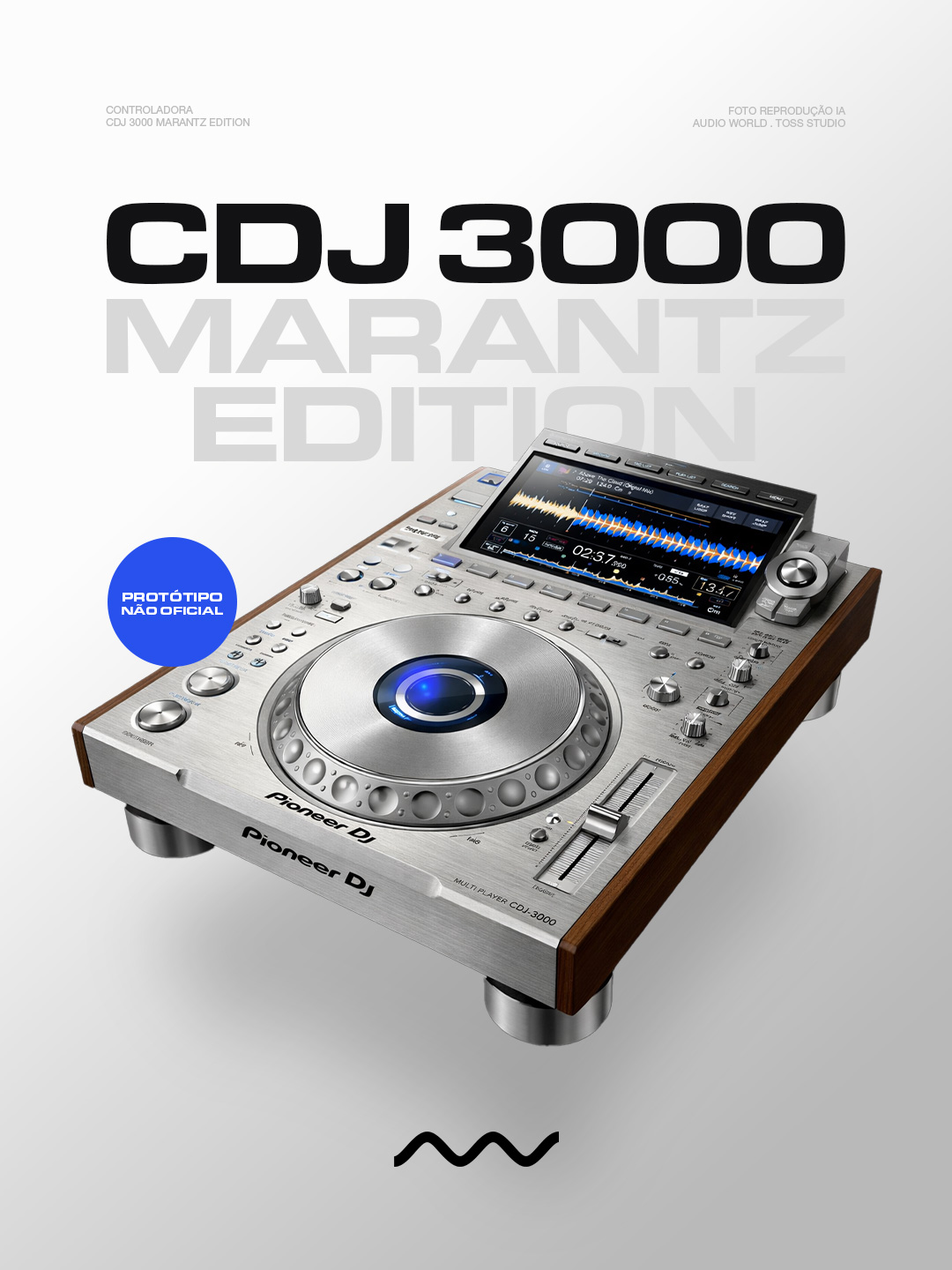 CDJ-3000 Marantz Edition Protótipo