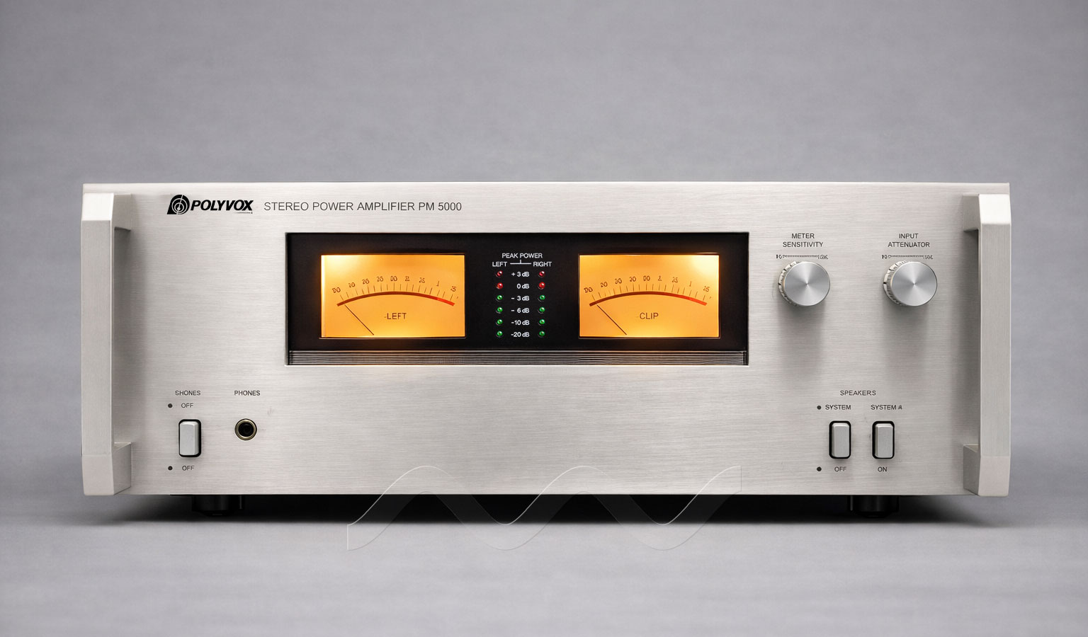 Audio World - Amplificador de Potencia PM-5000-Polivox