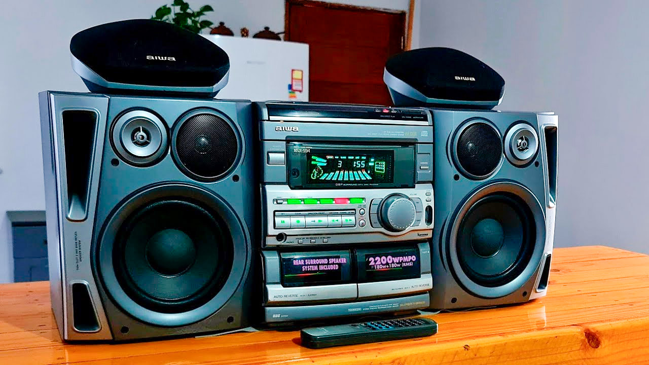 Foto: Mini System Aiwa NSX-s94 - Marcelo Systems