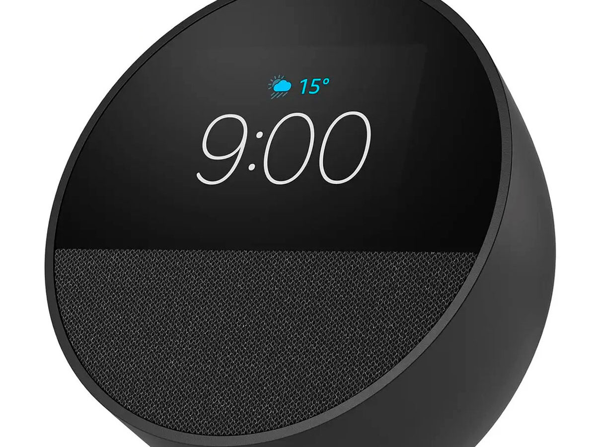 Echo Spot 2024 Com Alexa Despertador Inteligente Preto Amazon