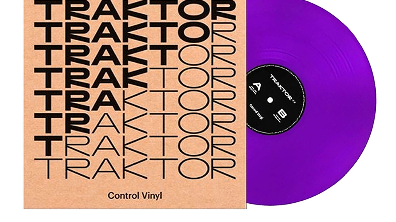Traktor Scratch Time Code Vinyl Purple