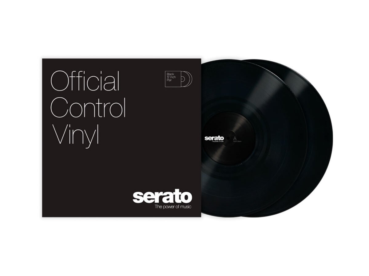 Time Code Vinyl Serato Control Preto