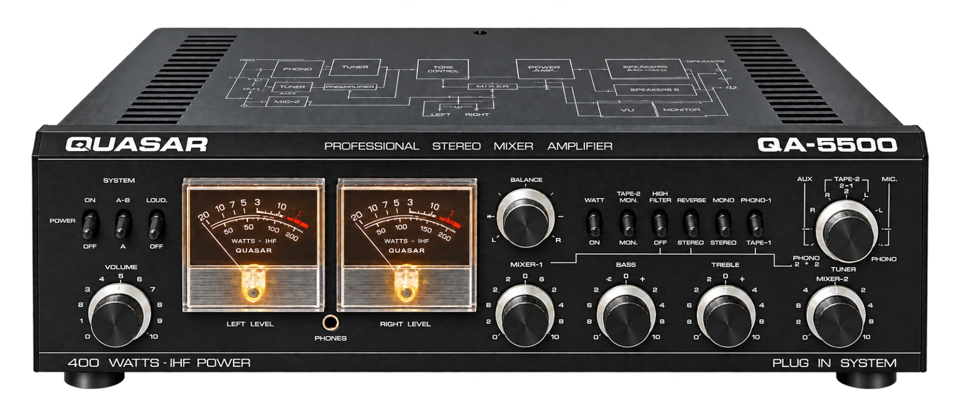 Amplificador Quasar QA-5500